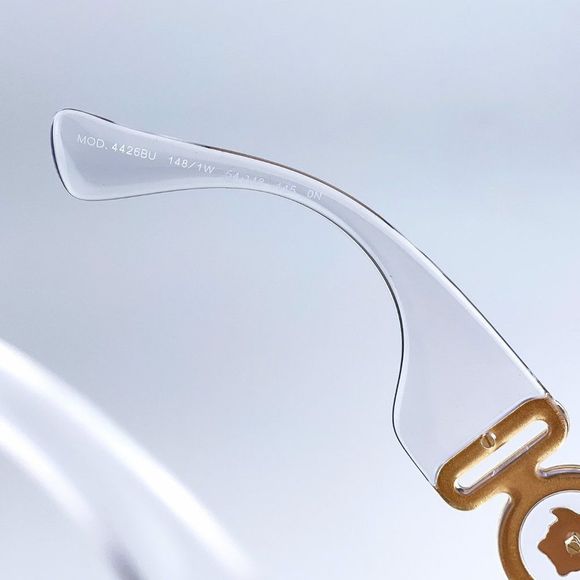 “Send Ur Price?” NEW VERSACE MAXI BIGGIE 148/1W Crystal Clear Oval Women 😎 - Picture 7 of 12